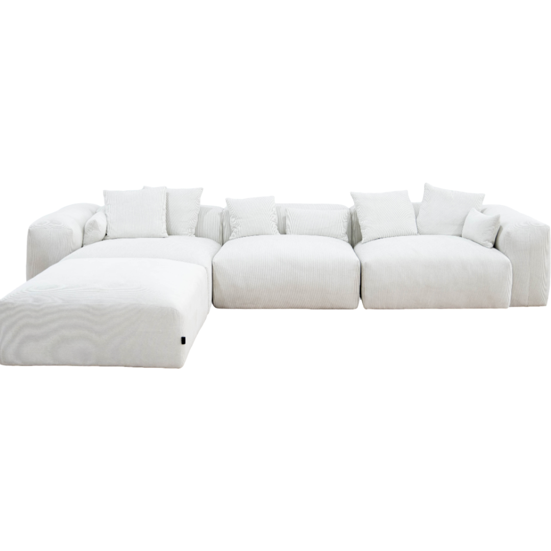 Newyork Five Seater Cloud Sofa w/ Ottoman